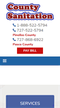 Mobile Screenshot of countysanitationservice.com